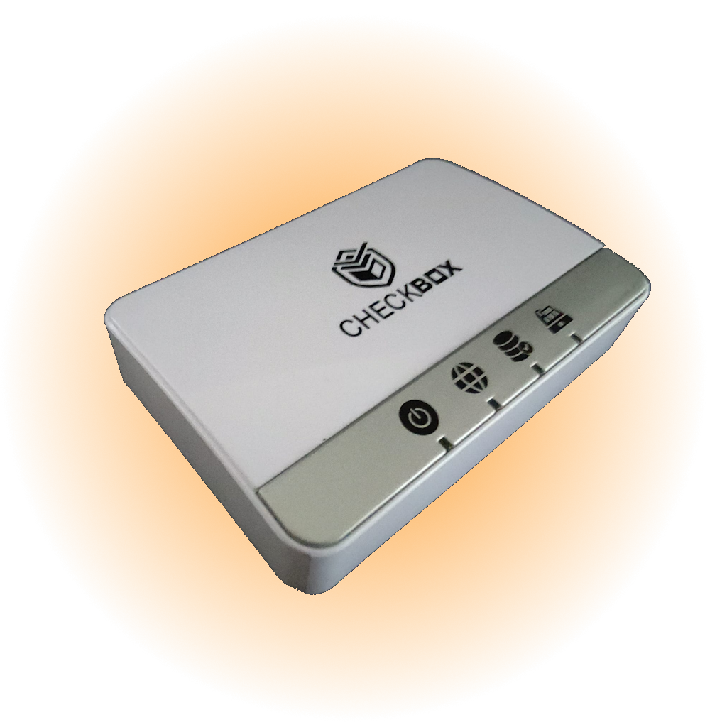 Checkbox Orange Transparent